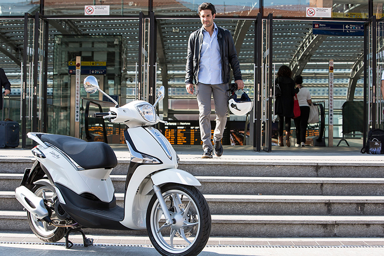 Xe Máy Piaggio Liberty ABS - Trắng