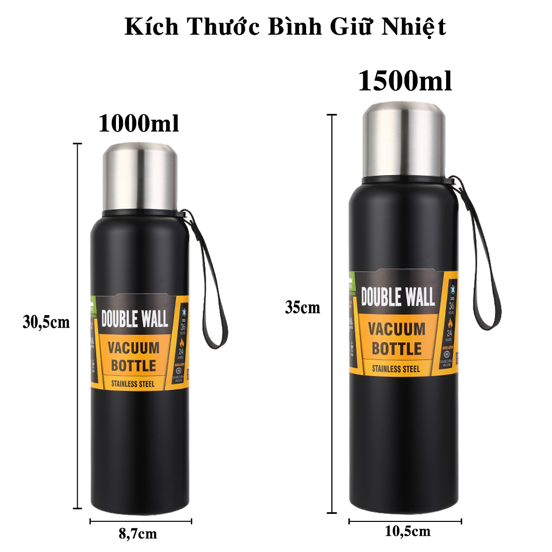 Bình Nước Giữ Nhiệt Cute 1000-1500ml Inox Giữ Nhiệt 8-12 Tiếng Có Nắp Uống, Lưới Lọc Trà, Ly Nước Giữ Nhiệt Nóng Lạnh Bình Nước Thể Thao Chính Hãng miDoctor