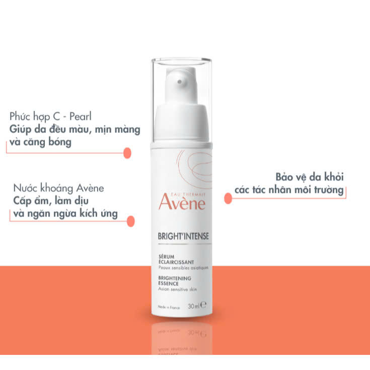 Tinh chất dưỡng sáng da chuyên sâu AVÈNE BRIGHT'INTENSE BRIGHTENING ESSENCE 30ML