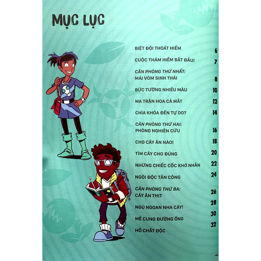 Trò chơi thoát hiểm - Thảm họa mái vòm sinh thái