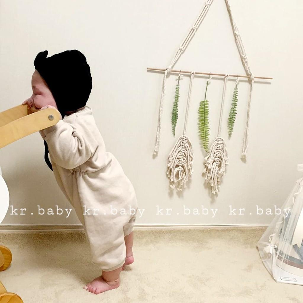 BỘ JUMPSUIT NỈ DA CÁ CẦU VỒNG MADE IN KOREA