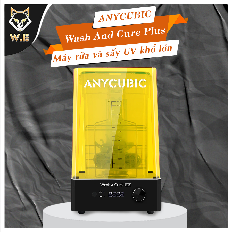 [HÀNG CHÍNH HÃNG] Anycubic Wash And Cure Plus - Máy rửa và sấy UV khổ lớn