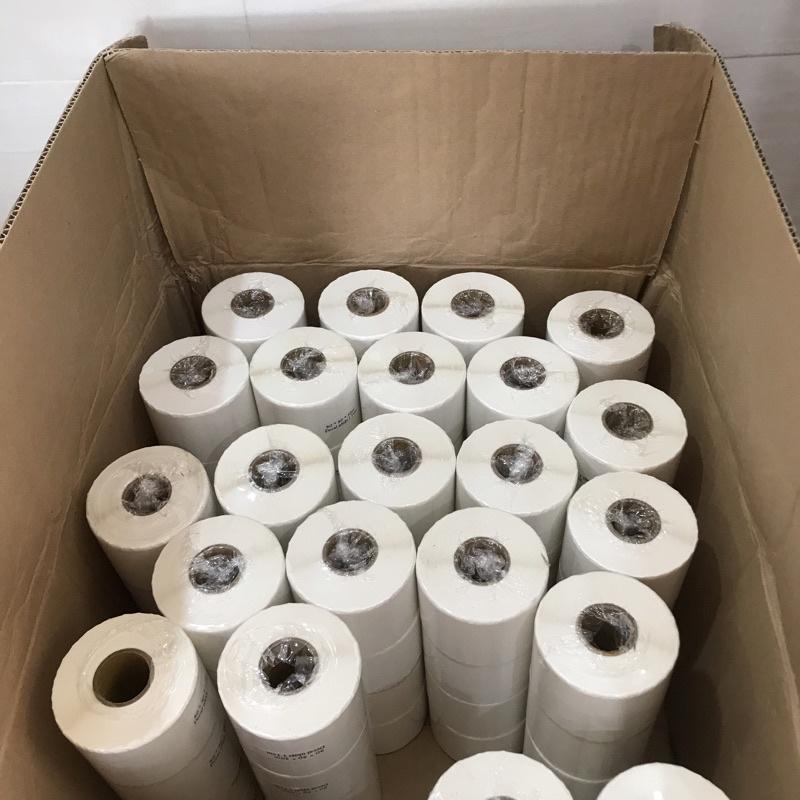 Giấy in nhiệt 50x50mm, giấy in mã vận đơn GHTK bóc dán, giấy in tem mã vạch-Xprinter chất lượng in nét - hàng chính hãng