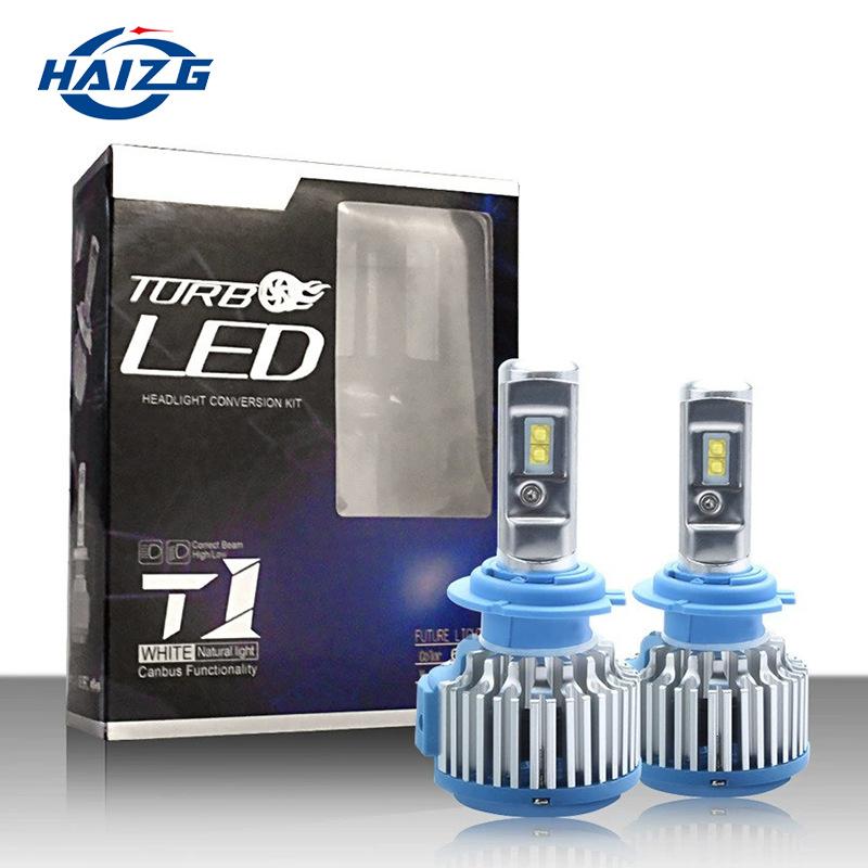 Đèn pha led ô tô HAIZG T1 phong cách mới nhất đèn pha h7h11 sửa đổi đèn pha h4 chiếu xa và gần Bóng đèn LED ô tô