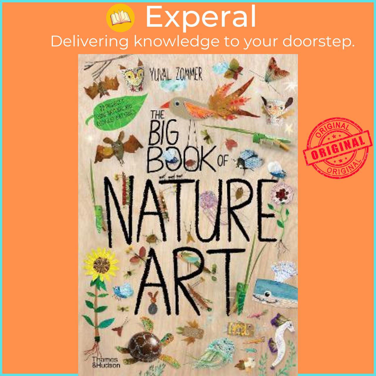 Sách - The Big Book of Nature Art by Yuval Zommer (UK edition, hardcover)