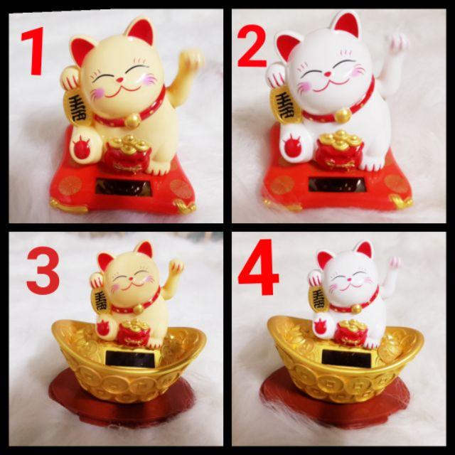 Mèo vẫy tay may mắn - Năng Lượng Mặt Trời