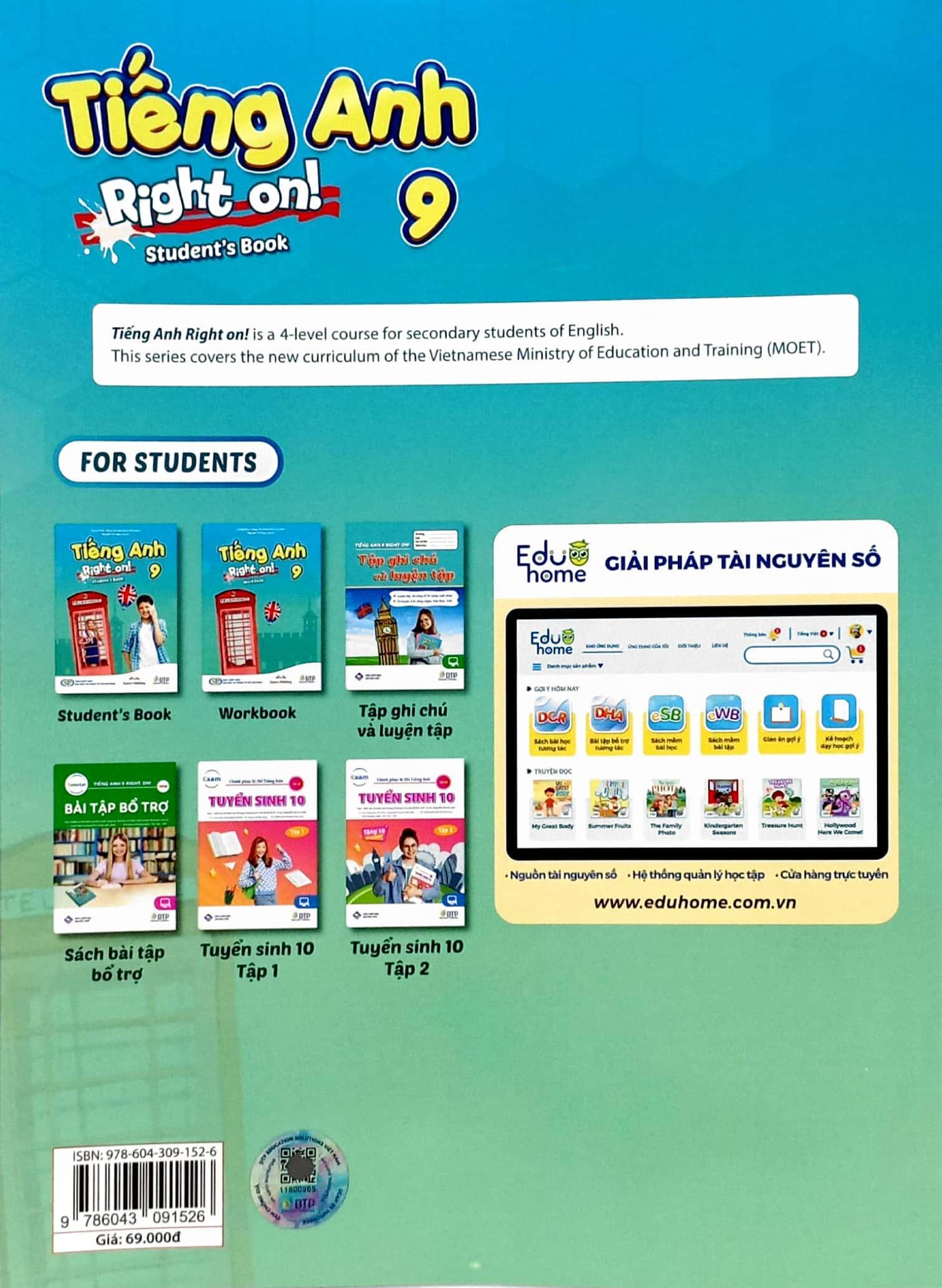 Sách - Tiếng Anh 9 Right On! - Student's Book (Chuẩn) - ảnh 7