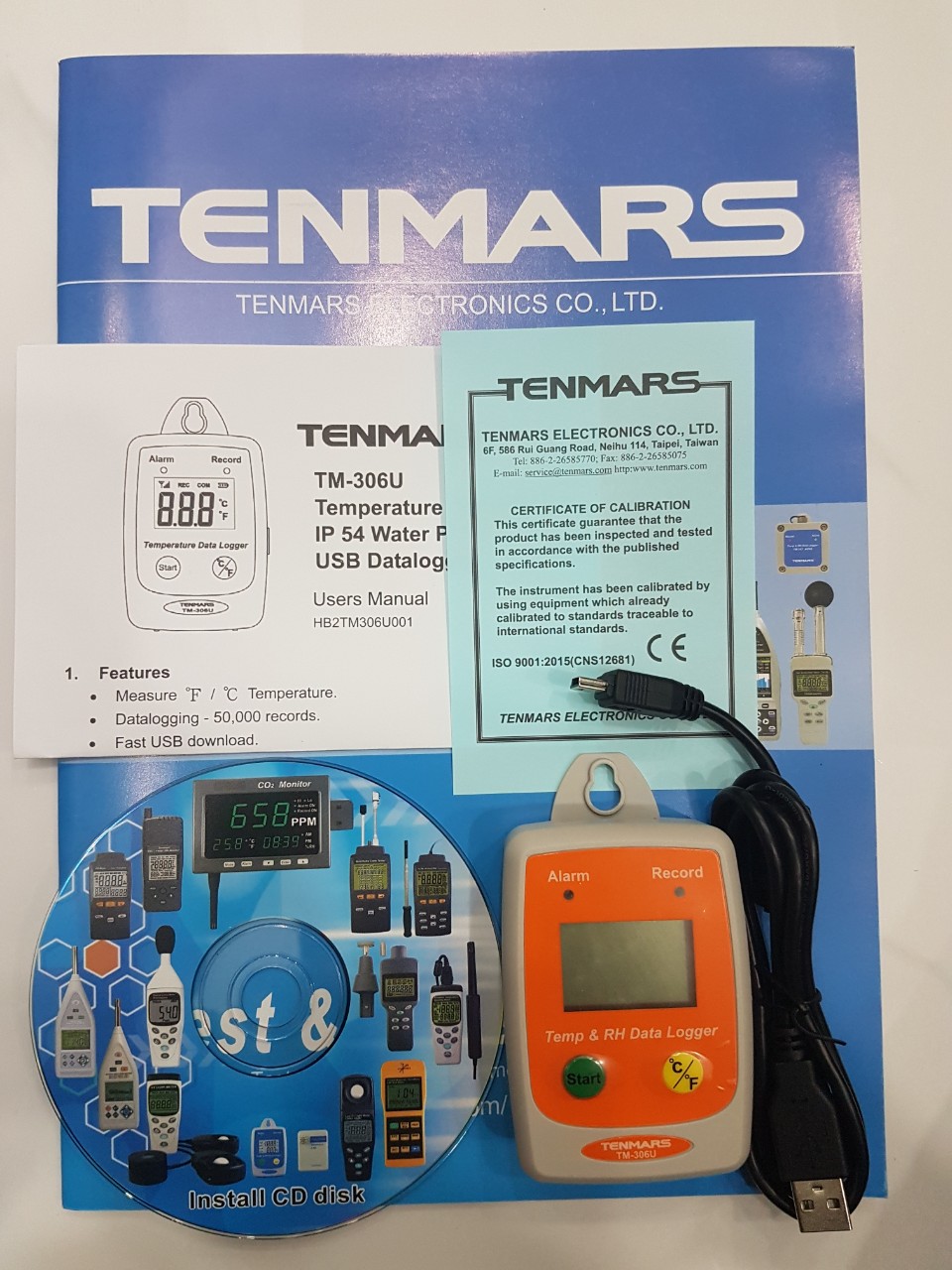 Máy đo nhiệt độ Tenmars TM-306U