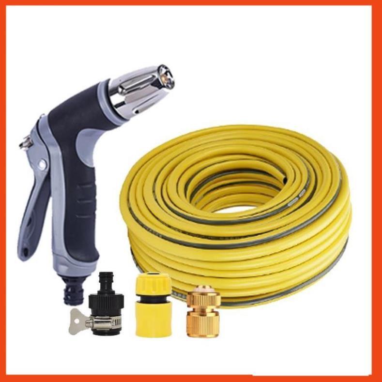 Bộ dây và vòi xịt rửa xe tưới cây tăng áp 3-5M 206817