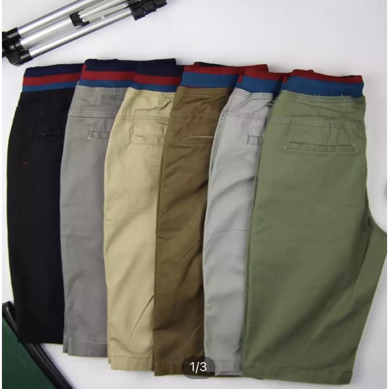 Quần Short KaKi Nam Lưng Thun Ht22