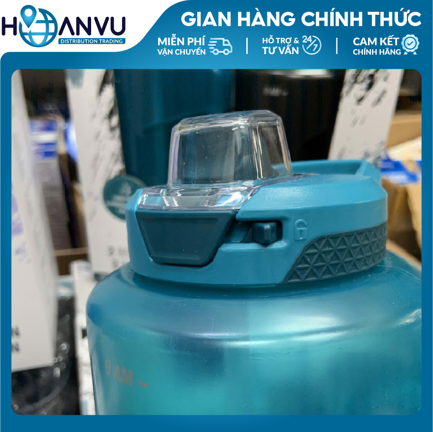 Bình Nước Thể Thao Nhựa Zulu Goals Half Gallon Plastic Jug, 4 màu