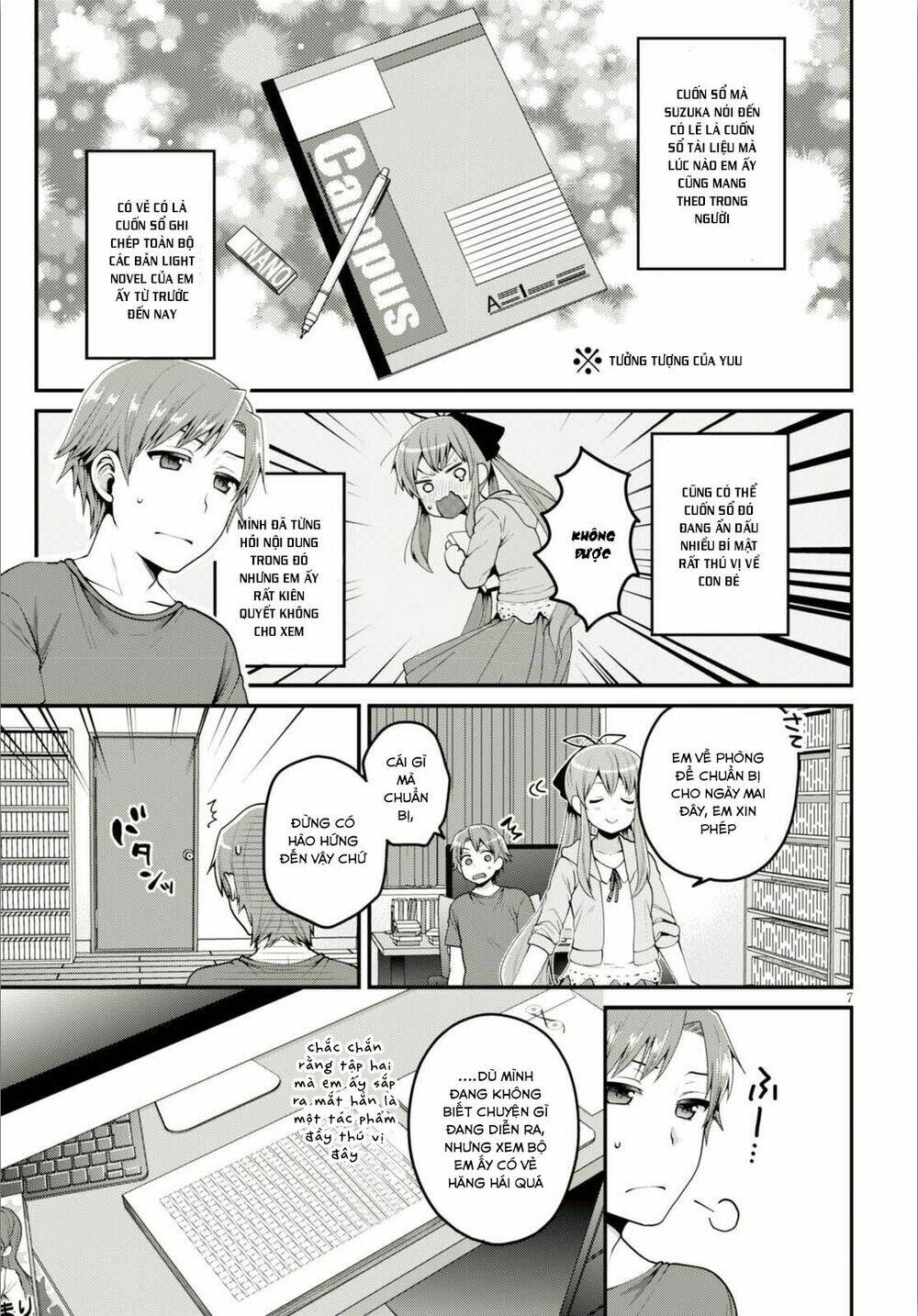 em gái tôi là một tiểu thuyết gia chapter 5 10