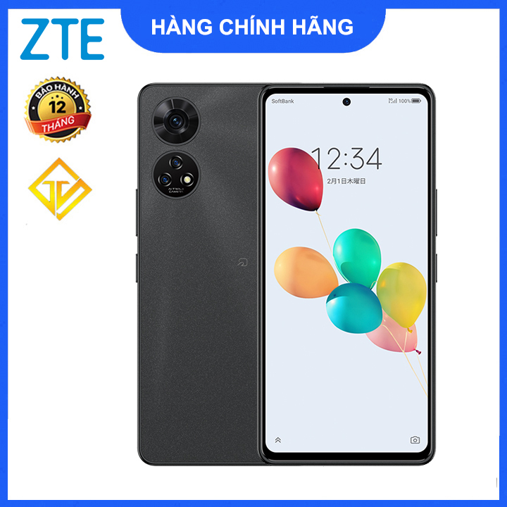 Điện thoại ZTE Family 4GB/128GB, Màn OLED Full HD+, Dimensity 700, Kháng nước IP67, Sạc 22,5W - Mới nguyên seal - Hàng nhập khẩu nhật