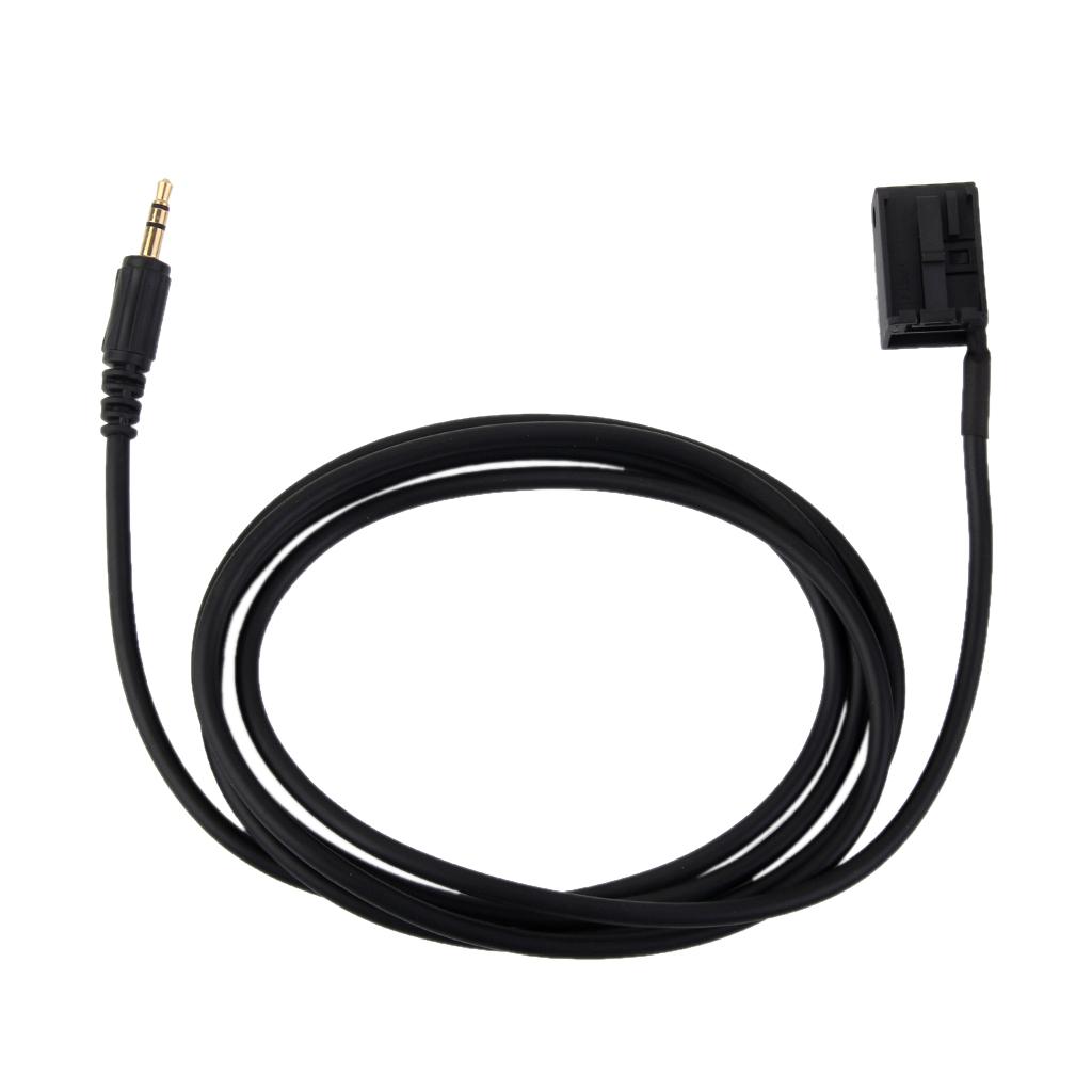 1.5M Car 3.5mm AUX Audio Adapter Cable for Focus Fiesta MK2 C-Max S-Max