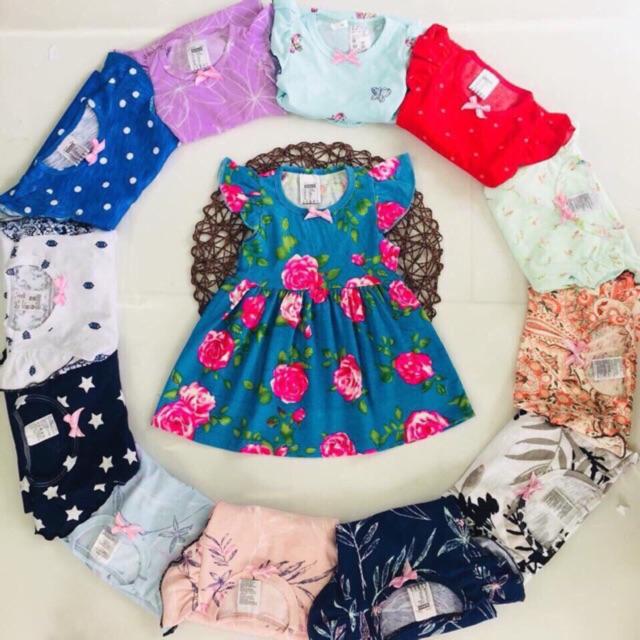 Set 5 váy cánh tiên bé gái vải dư