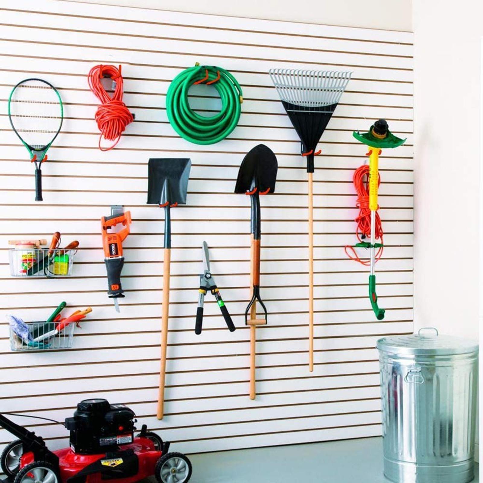 12PCS Heavy Type Wall-Mounted The Garage Tools Storage Bracket