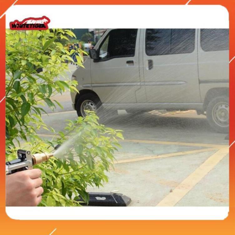 Đầu Vòi xịt rửa tăng áp rửa xe, tưới cây nhiều chế độ 206236