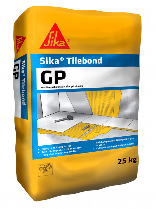 Sika Tilebond GP - Bao 25kg - Keo dán gạch, vữa ốp, dán gạch