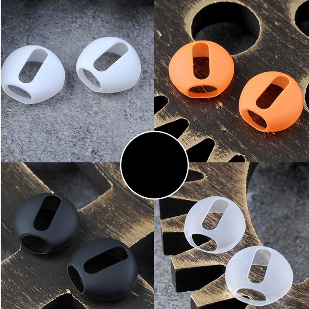 1 Pair Silicone Ear Tips Headphone Cover For Apple AirPods