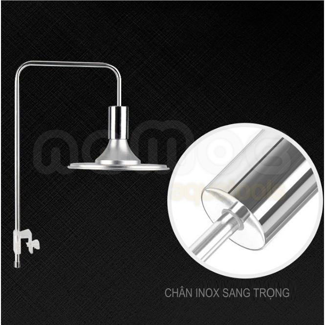 Đèn LED Dĩa - LED Kẹp Xinma - Ánh Sáng Trắng và RGB | Đèn Cho Hồ Thuỷ Sinh, Bán Cạn