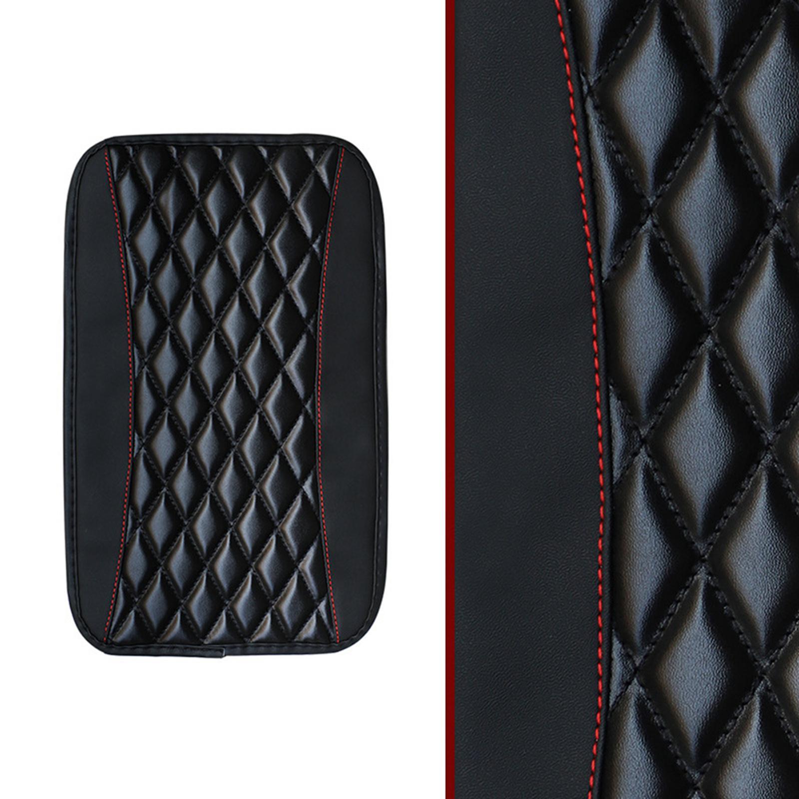 Armrest Box  Center Console  Protector Waterproof Center Console Box Cushion Mat Car Armrest Pad Cover for Most Car SUV