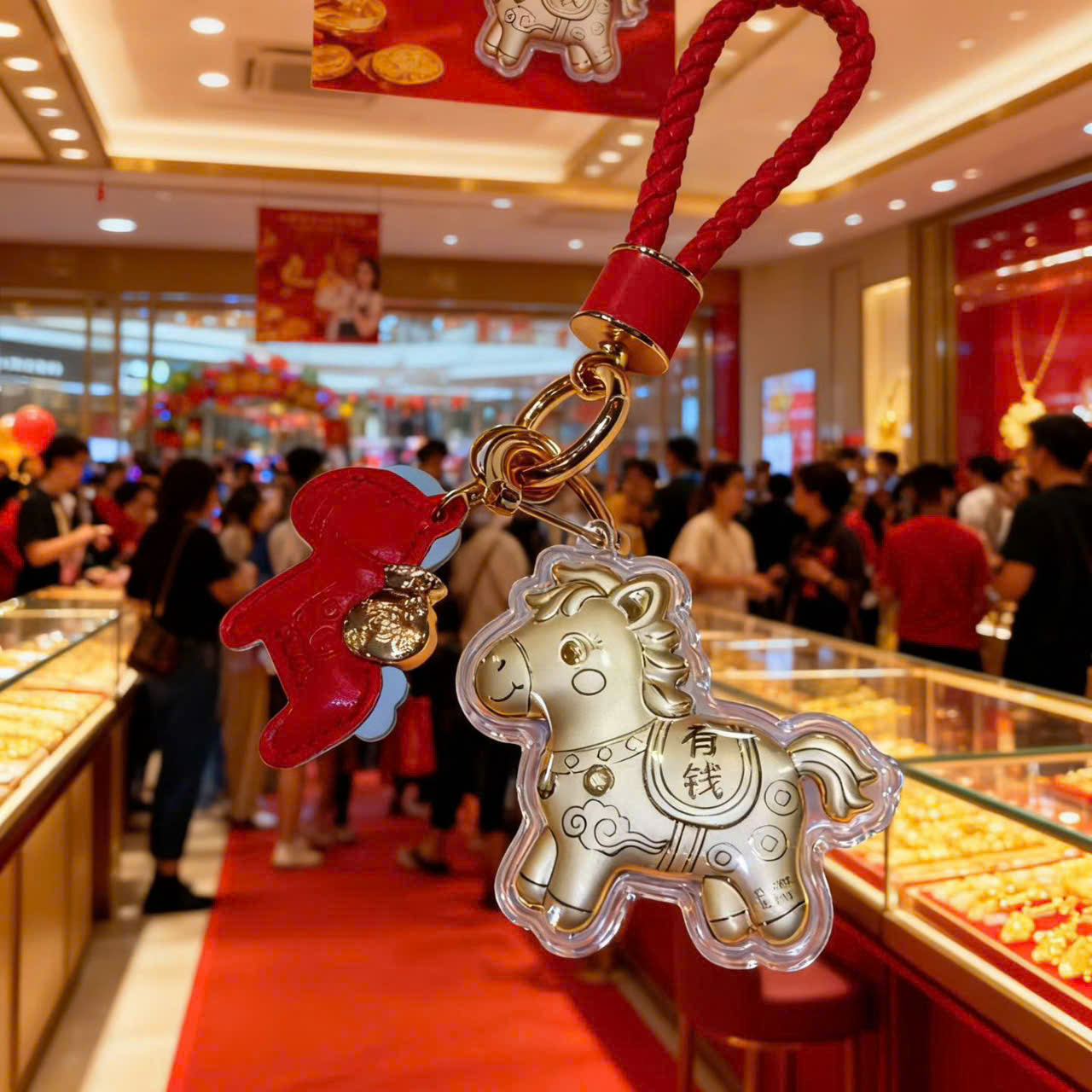 Móc Khóa Ngựa Vàng May Mắn – Biểu Tượng Mã Đáo Thành Công – Phụ Kiện Treo Balo, Túi Xách – Quà Tặng Ý Nghĩa - HÀNG CHÍNH HÃNG MINIIN