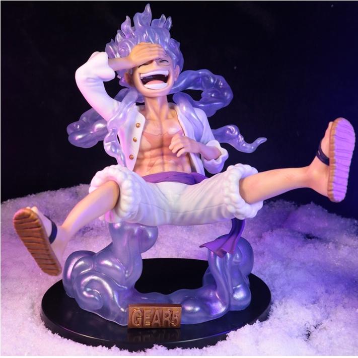 Mô hình Luffy Gear 5 thần Nika chất lượng 17cm - One piece