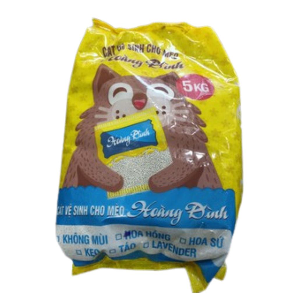 Cát Vệ Sinh Cho Mèo Hoàng Đình Bao 5kg