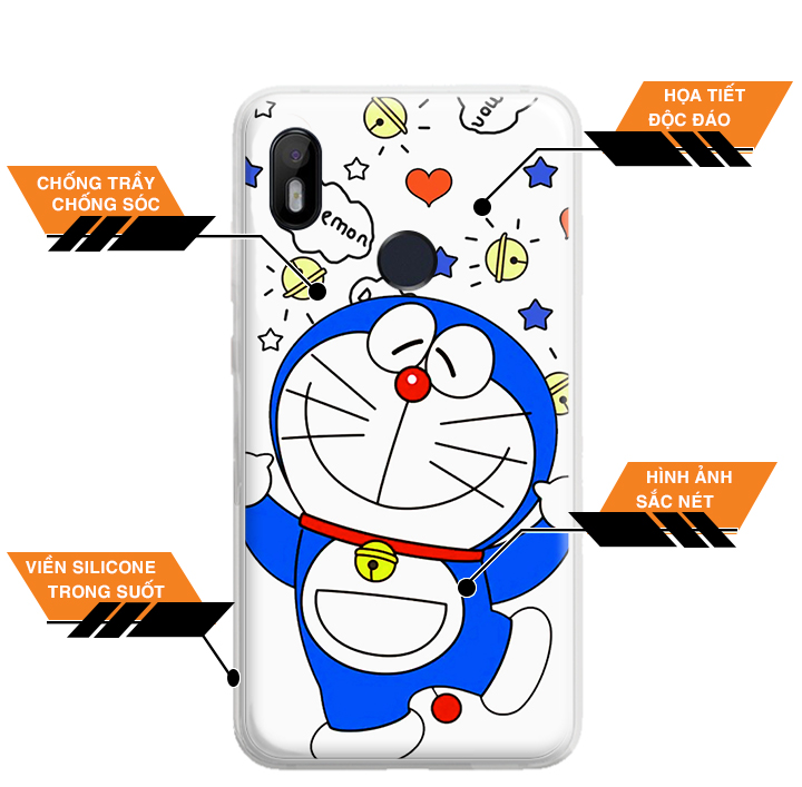 Ốp lưng dẻo cho điện thoại VSmart Joy 1 - 0022 DOREMON05 - Hàng Chính Hãng
