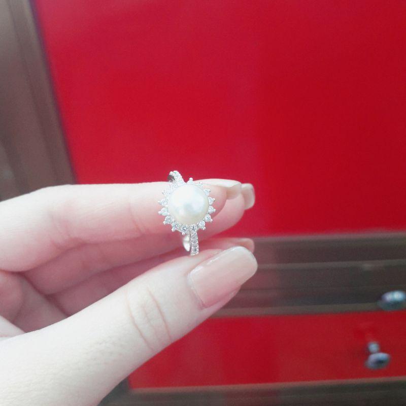 Nhẫn bạc đính ngọc cao cấp YN JEWELRY