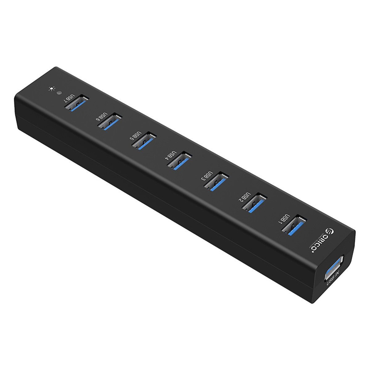 Bộ chia USB 7 cổng có nguồn Orico H7013-U3 chuẩn USB 3.0 chính hãng