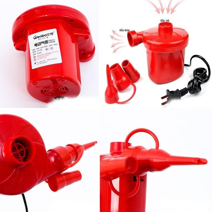 <> Máy Bơm Điện Hút Chân Không -Thổi Bụi 2 Chiều Wenbo