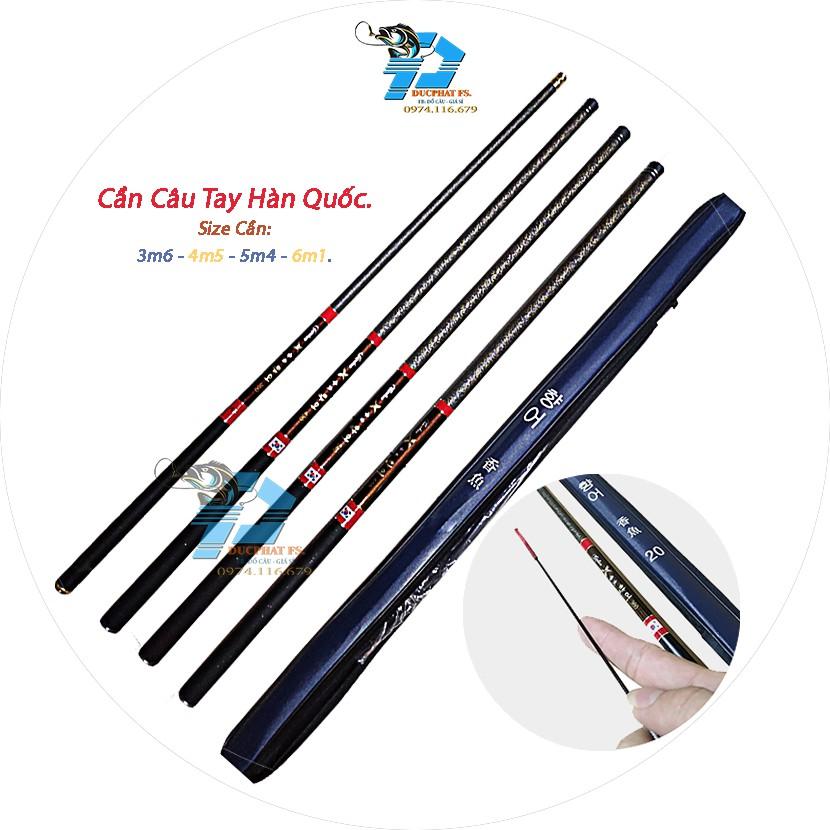 Cần câu tay ,cần câu đài hàn quốc