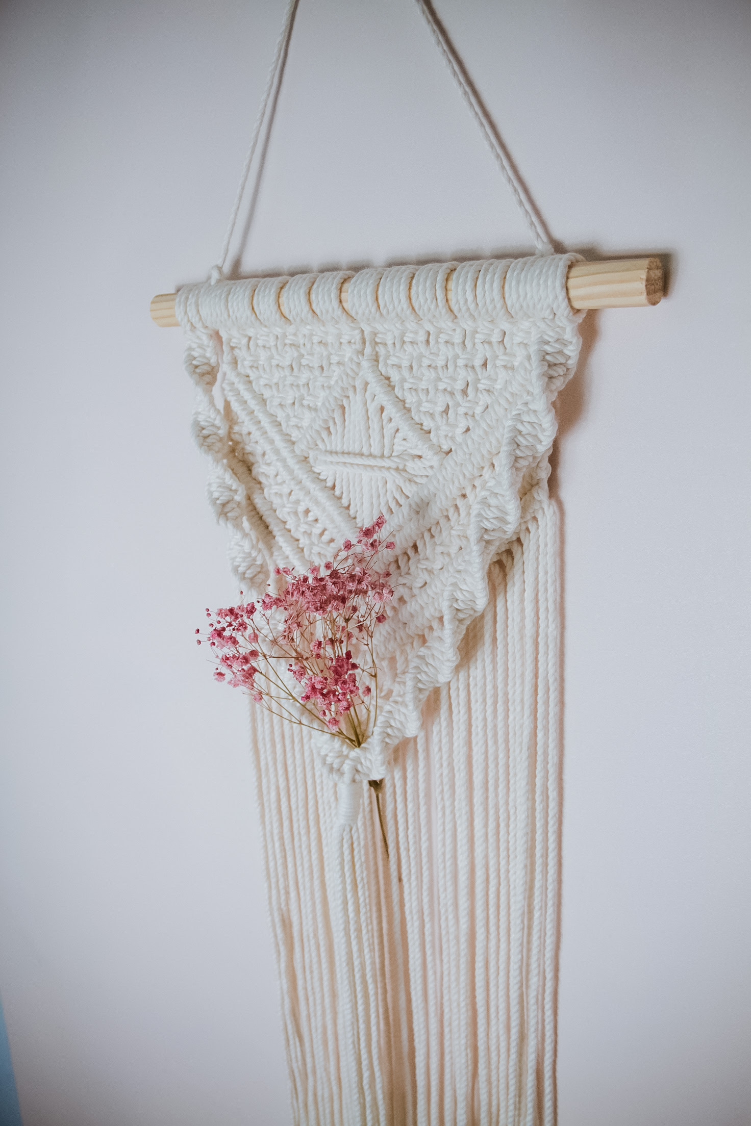 Thảm Trang Trí Tường Macrame Năng Động - Sản Phẩm Handmade, Dùng Treo Tường Decor Trong Nhà Ở, Văn Phòng Làm Việc, Homestay, Quán Cà Phê