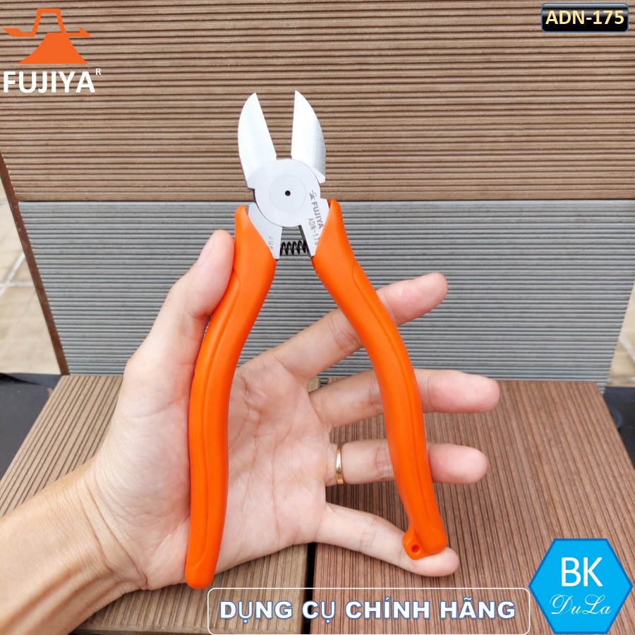 Kìm cắt dây lưỡi tròn đa năng 175mm Fujiya ADN-175 Công nghệ Nhật Bản