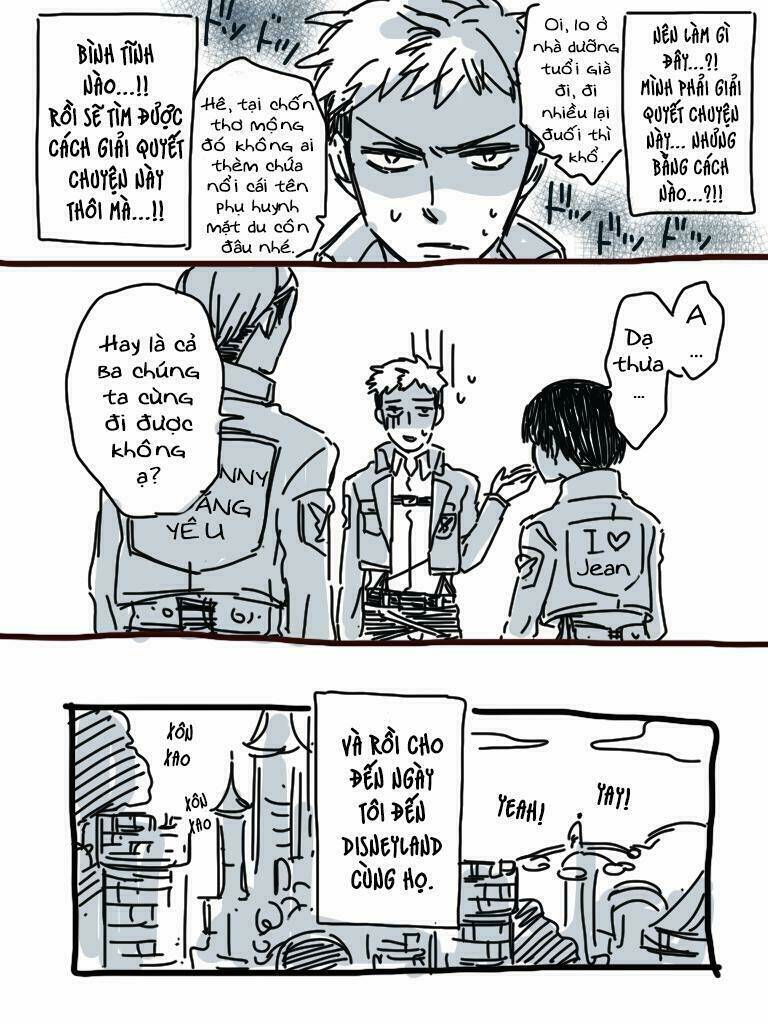tấn công người khổng lồ - doujinshi jean kirstein chapter 16 3