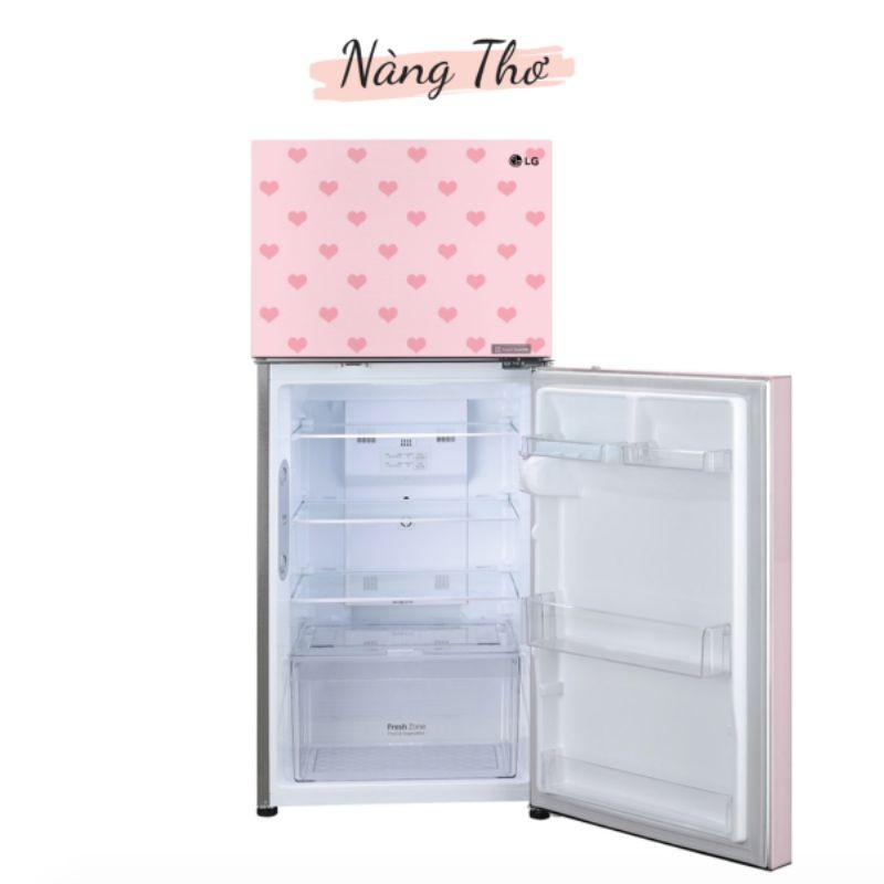 Decal dán tủ lạnh