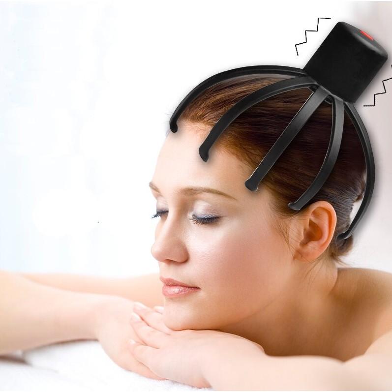 Dụng cụ massage đầu thư giãn hiệu quả hình bạch tuộc hoạt động bằng điện