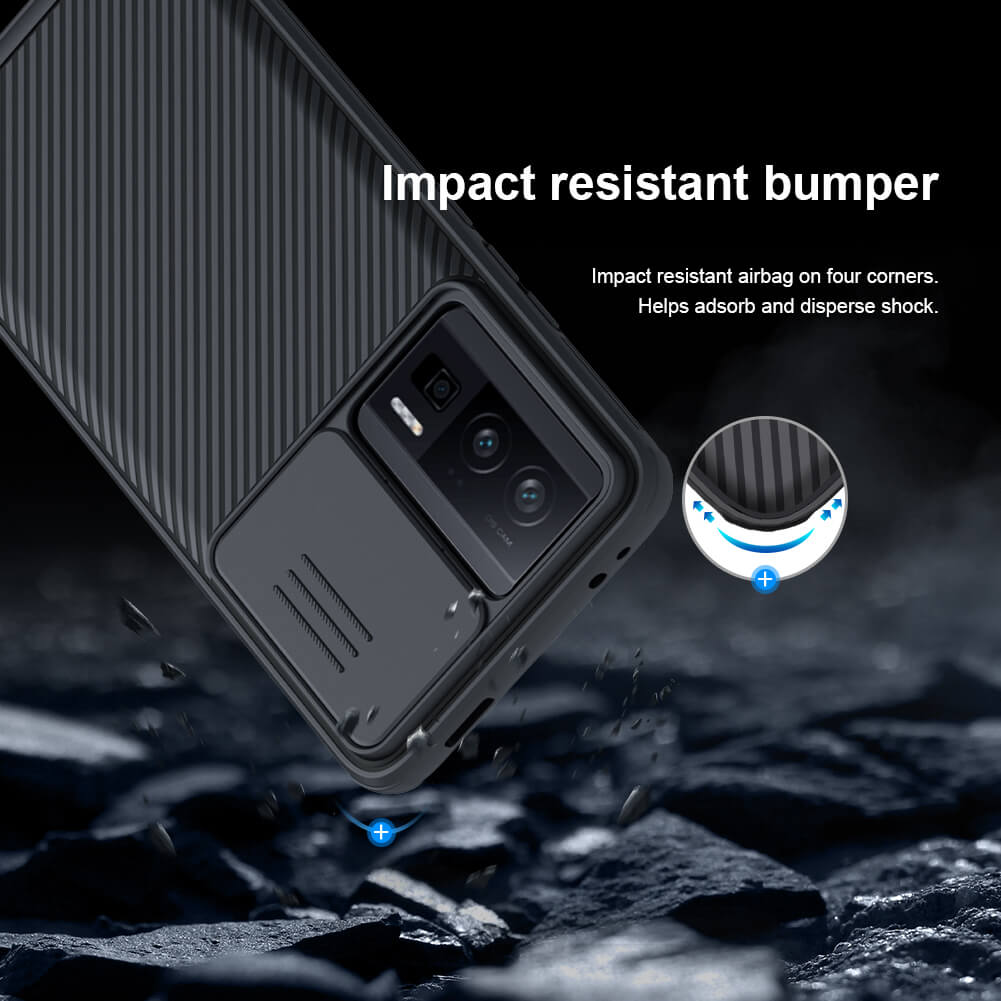 Ốp lưng dành cho Redmi K60 Pro - Redmi K60 Nillkin camshield Pro - Hàng nhập khẩu