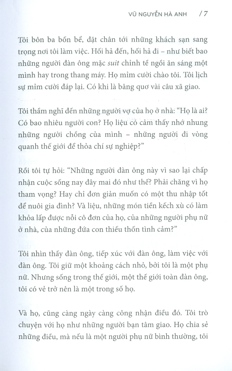 Sống Trong Thế Giới Đàn Ông