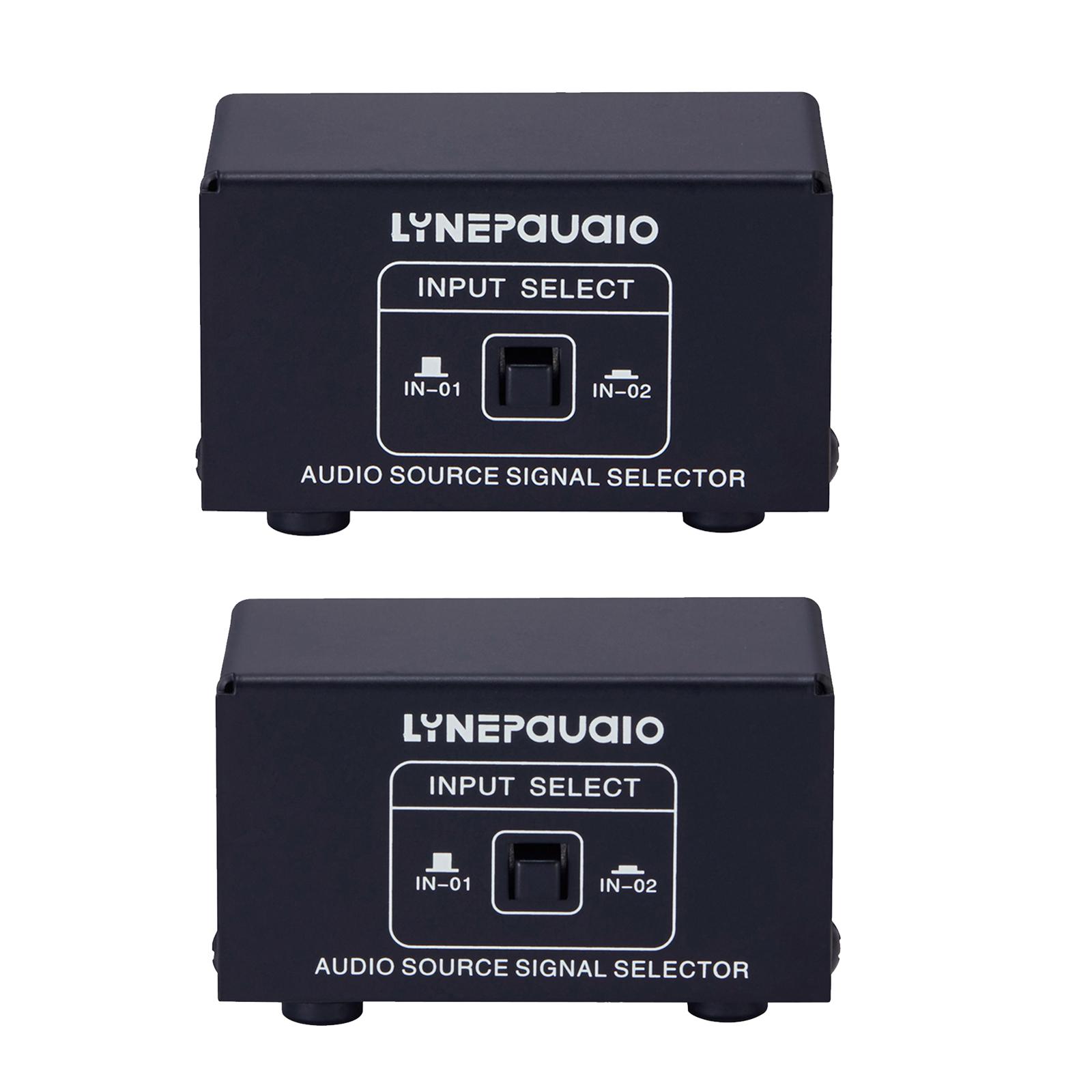 2 in 1 Out or 1 in 2 Out Audio Source Signal Selector, Switcher, Speaker, Audio Source, Switcher, Lossess