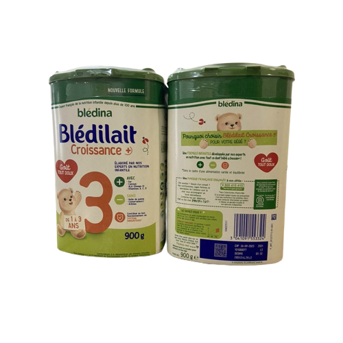 Sữa bột Bledina Bledilait số 3 – 900g (Từ 12-18 tháng) - Hộp 900g - sữa tự nhiên