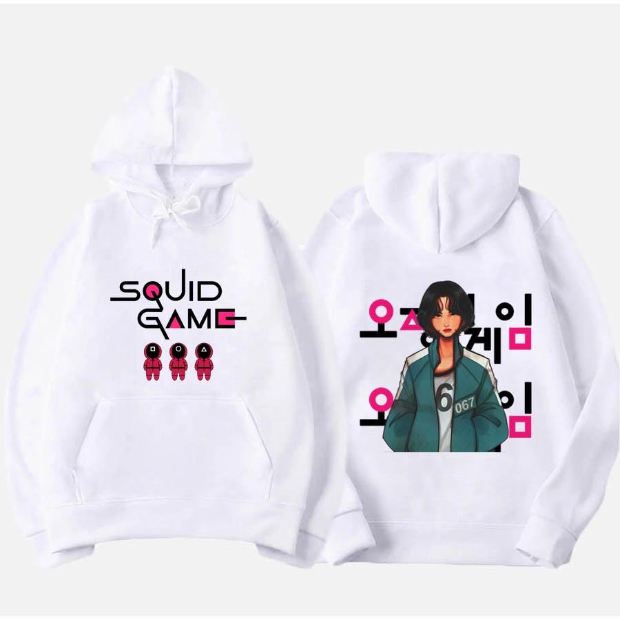 Áo hoodie nam nữ Squid Game 2 Nam Nữ, Vải Nỉ Ngoại dầy dặn, Anam Store