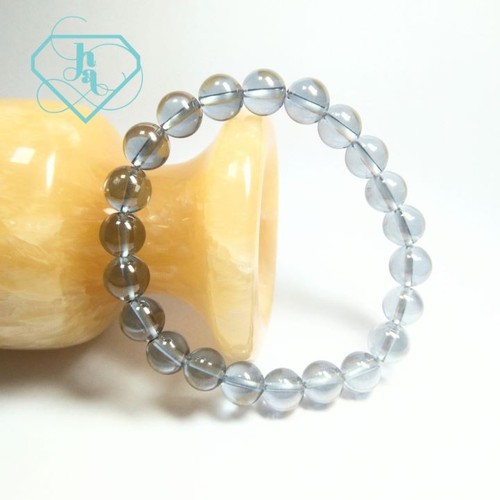 Vòng deo tay thạch anh khói xám thiên nhiên - 46