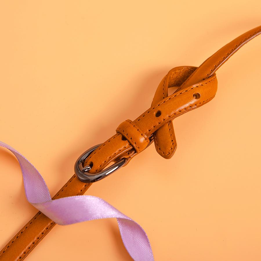 Dây Đeo Cao Cấp Nữ Da Thời Trang Nữ Mỏng Thắt Lưng Nữ Quần Nam Da Thật 100% Chính Hãng Da Thắt Lưng Nữ Trên Phối 3 Màu