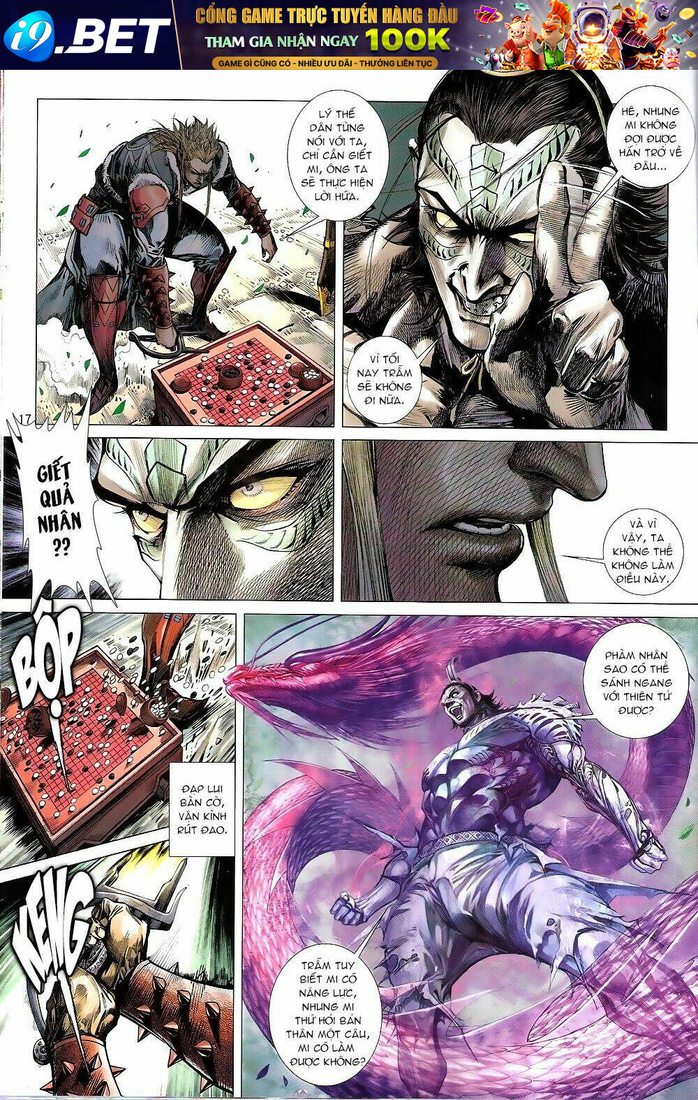 thiết tướng tung hoành (cựu tác) chapter 206 16