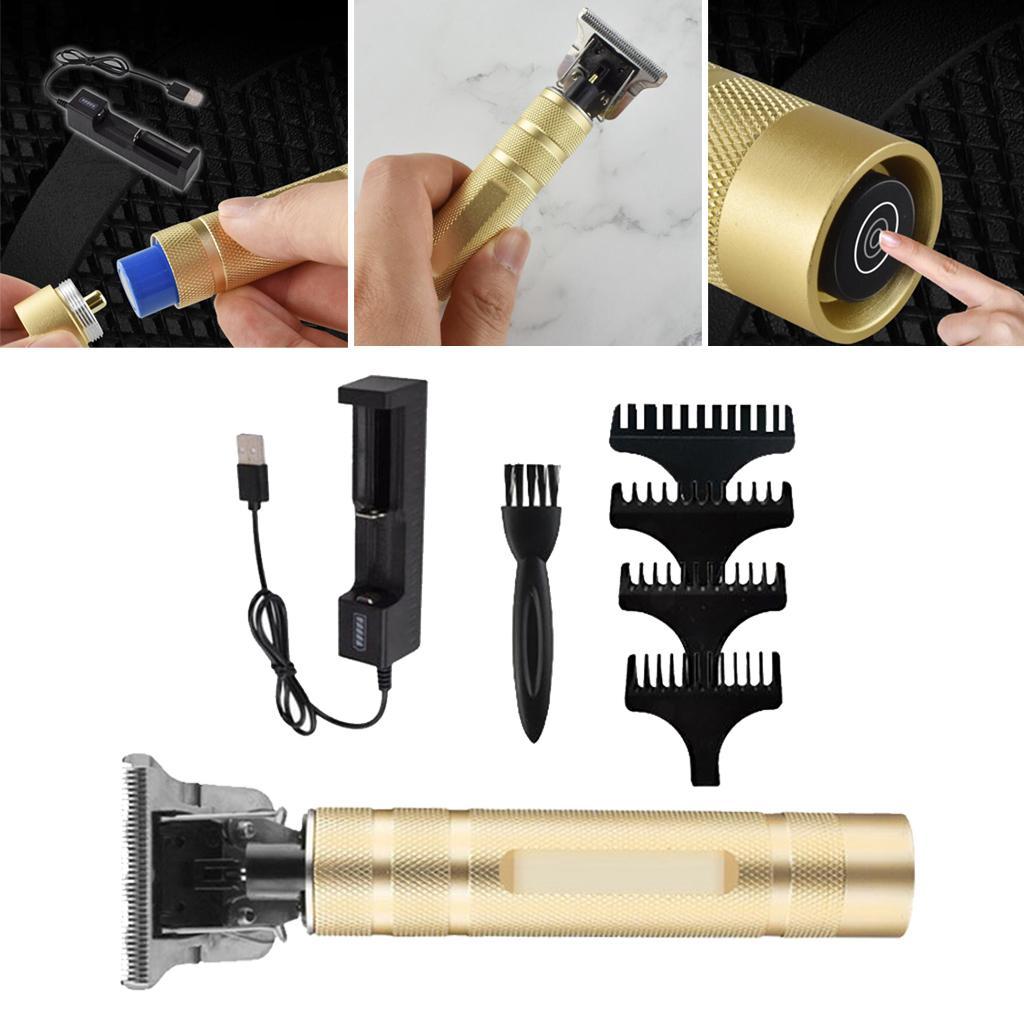 Pro Li Outliner Hair Clippers for Men, Cordless Hair Trimmer for Hair Cutting for Men, Baby, Child - Carbon Steel T-Blade