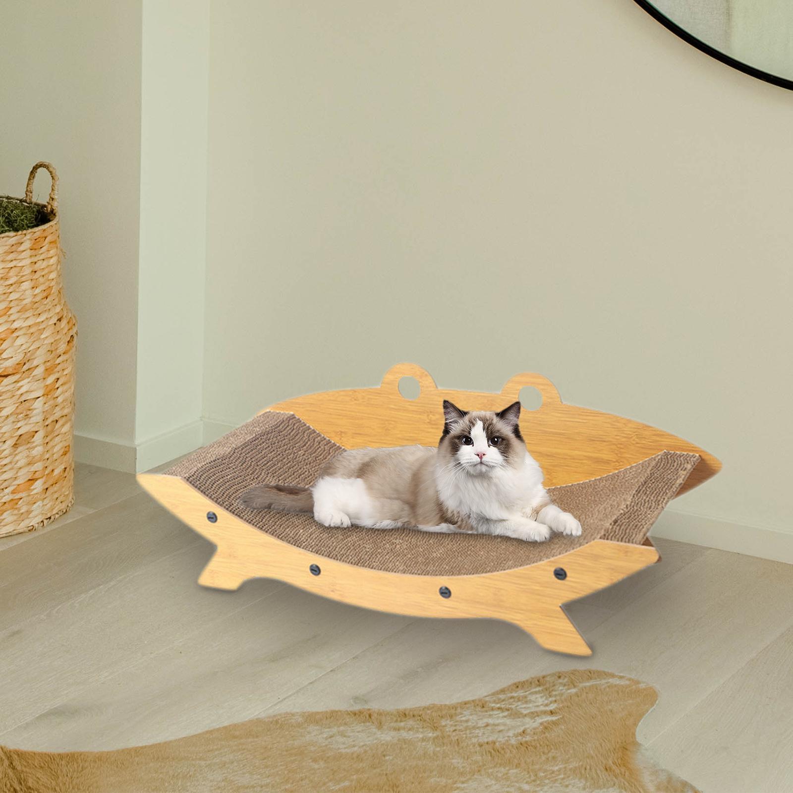 Cat Scratch Bed Playing Cat Scratcher Couch for Kitty Kitten Small Cats