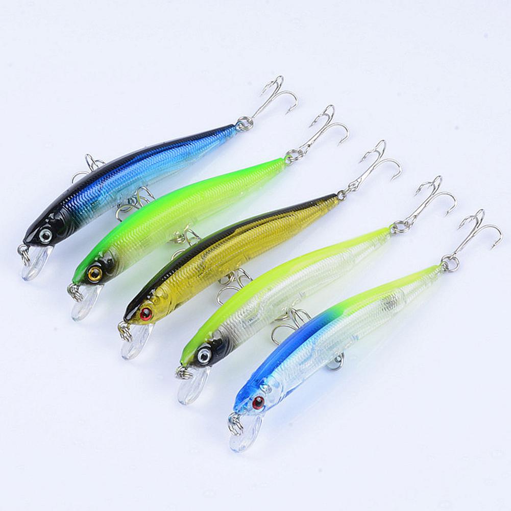 Fishing Lure Bait 5-color Floating Hard Minnow 9.7cm/8.2g Artifical Bait Bionic Bait