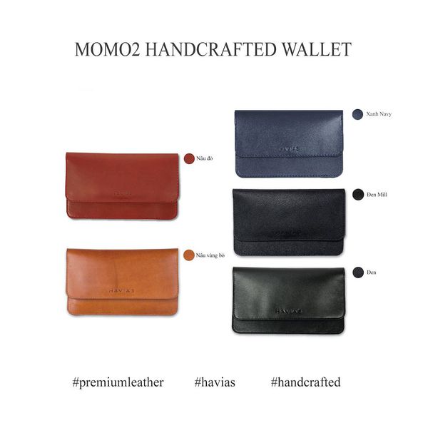 Ví Da The Momo2 Handcrafted Wallet